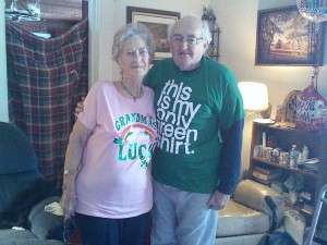 mom and dad irish shirts