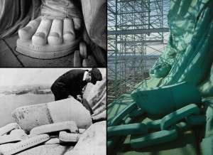 Close-up-of-broken-shackles-on-Statue-of-Libertys-right-foot-Lady-Liberty-axe-chains